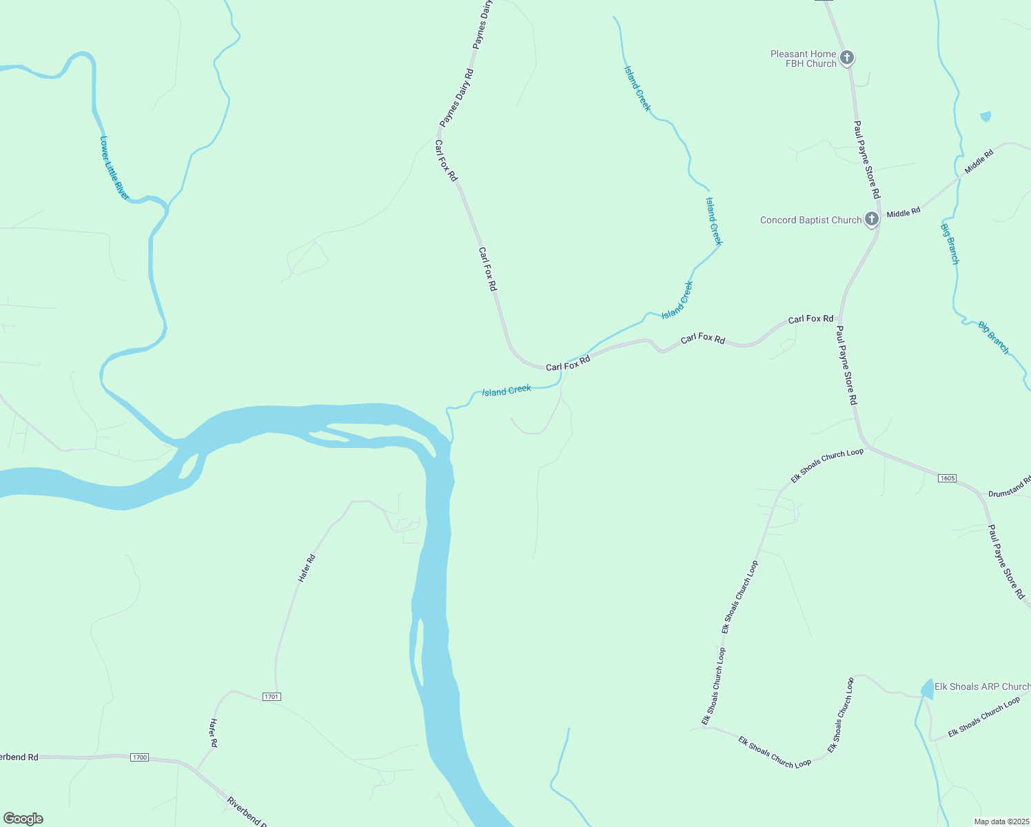 map of restaurants, bars, coffee shops, grocery stores, and more near 1018 Carl Fox Road in Township of Taylorsville