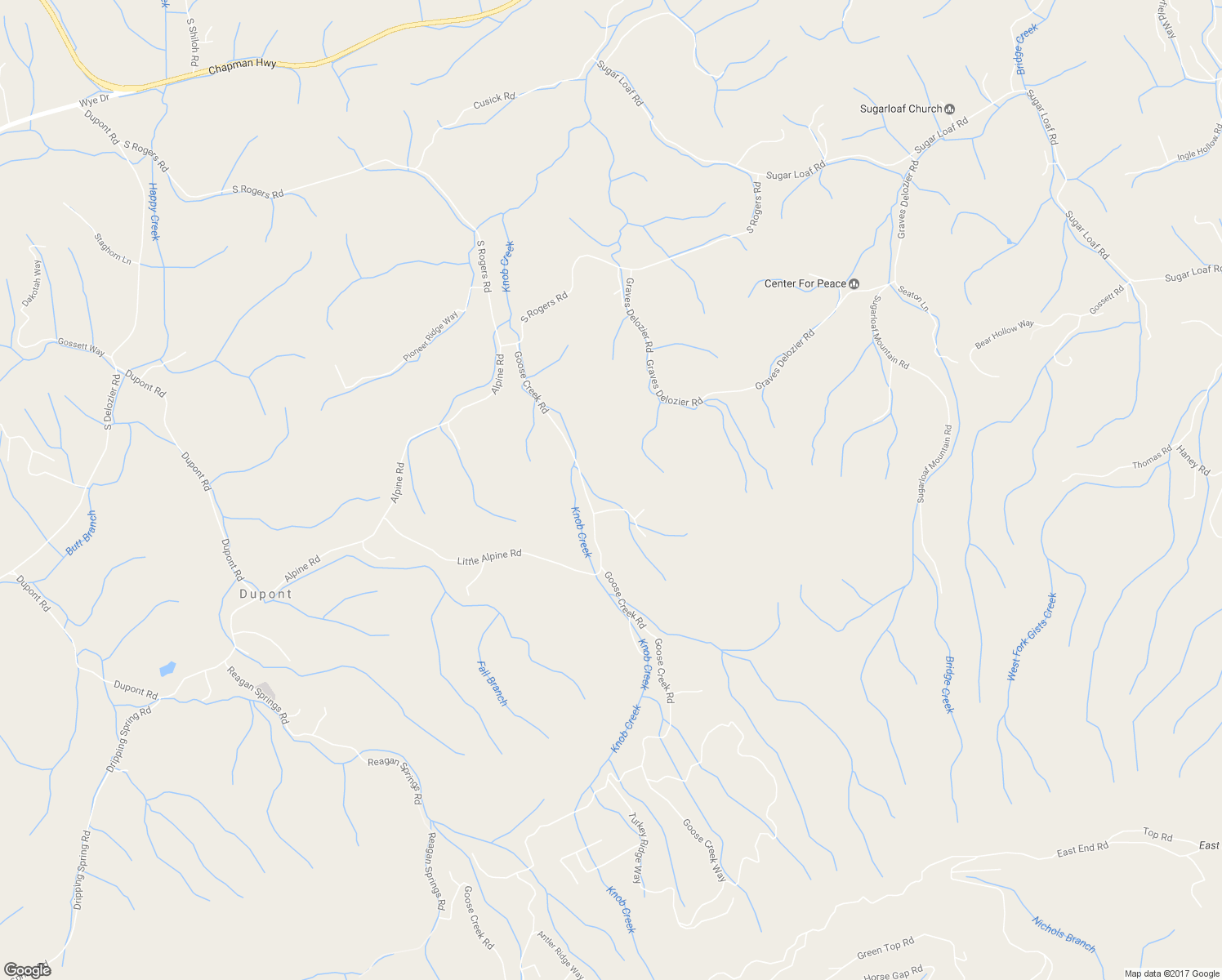 map of restaurants, bars, coffee shops, grocery stores, and more near 770 Goose Creek Road in Seymour