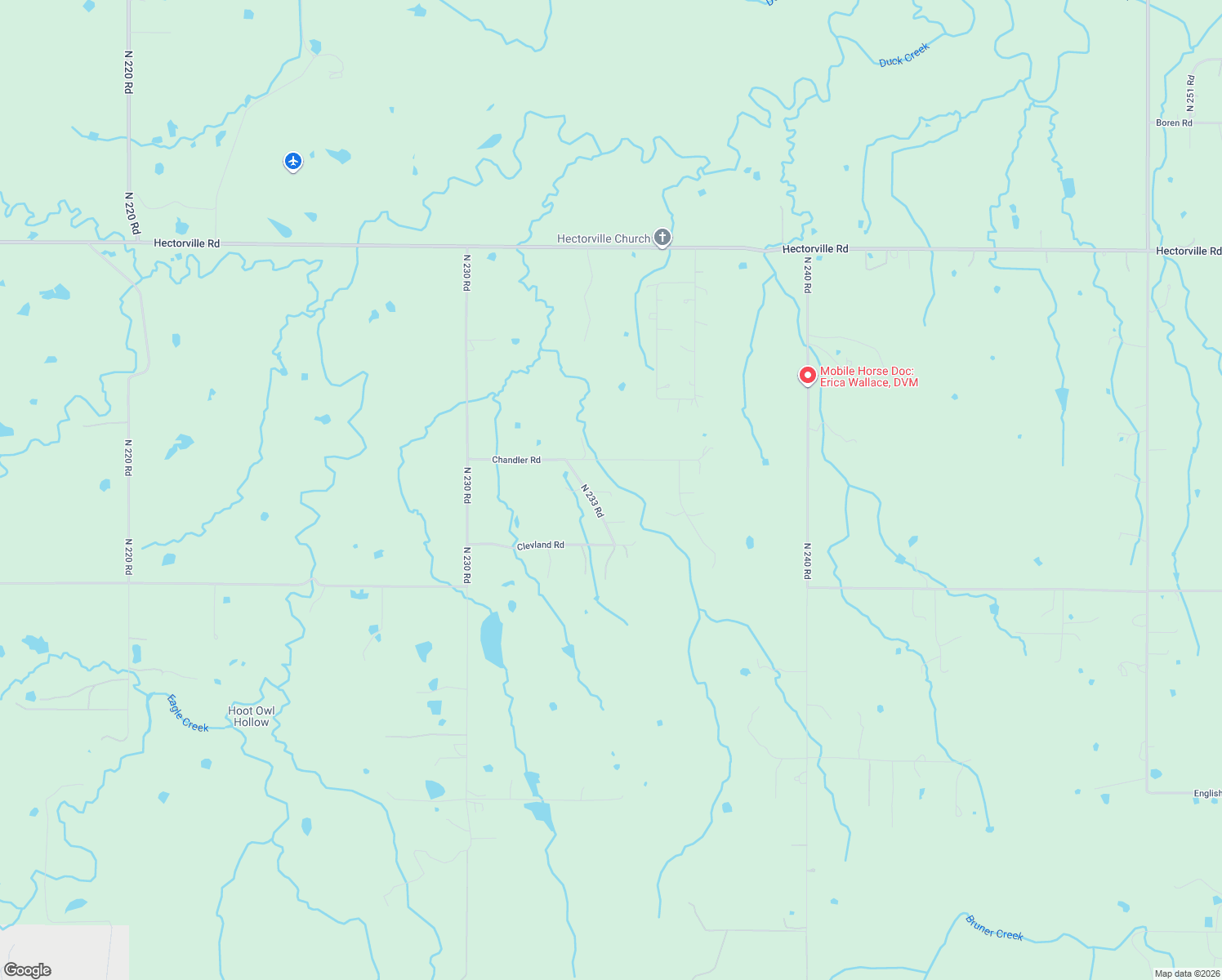 map of restaurants, bars, coffee shops, grocery stores, and more near 1724 N 233 Rd in Mounds