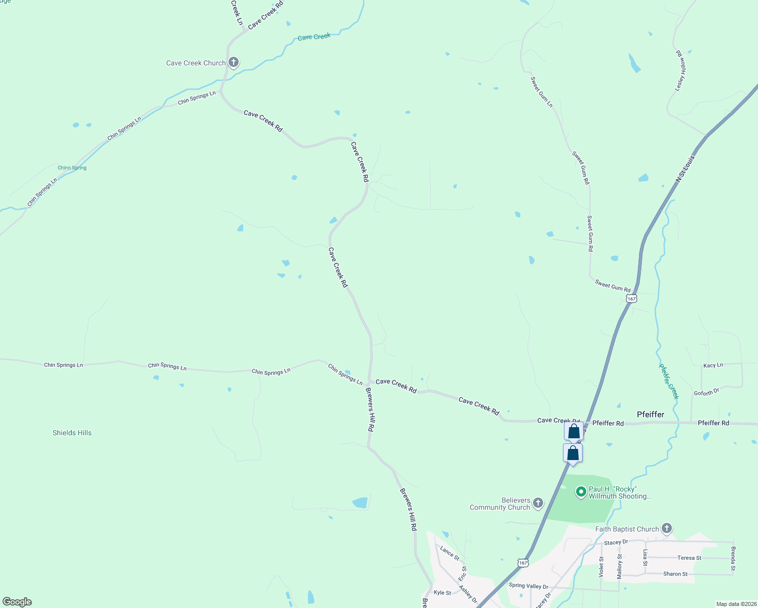map of restaurants, bars, coffee shops, grocery stores, and more near 10 Aeby Road in Batesville