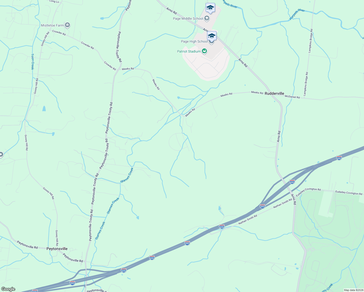 map of restaurants, bars, coffee shops, grocery stores, and more near 6251 Meeks Rd in Franklin