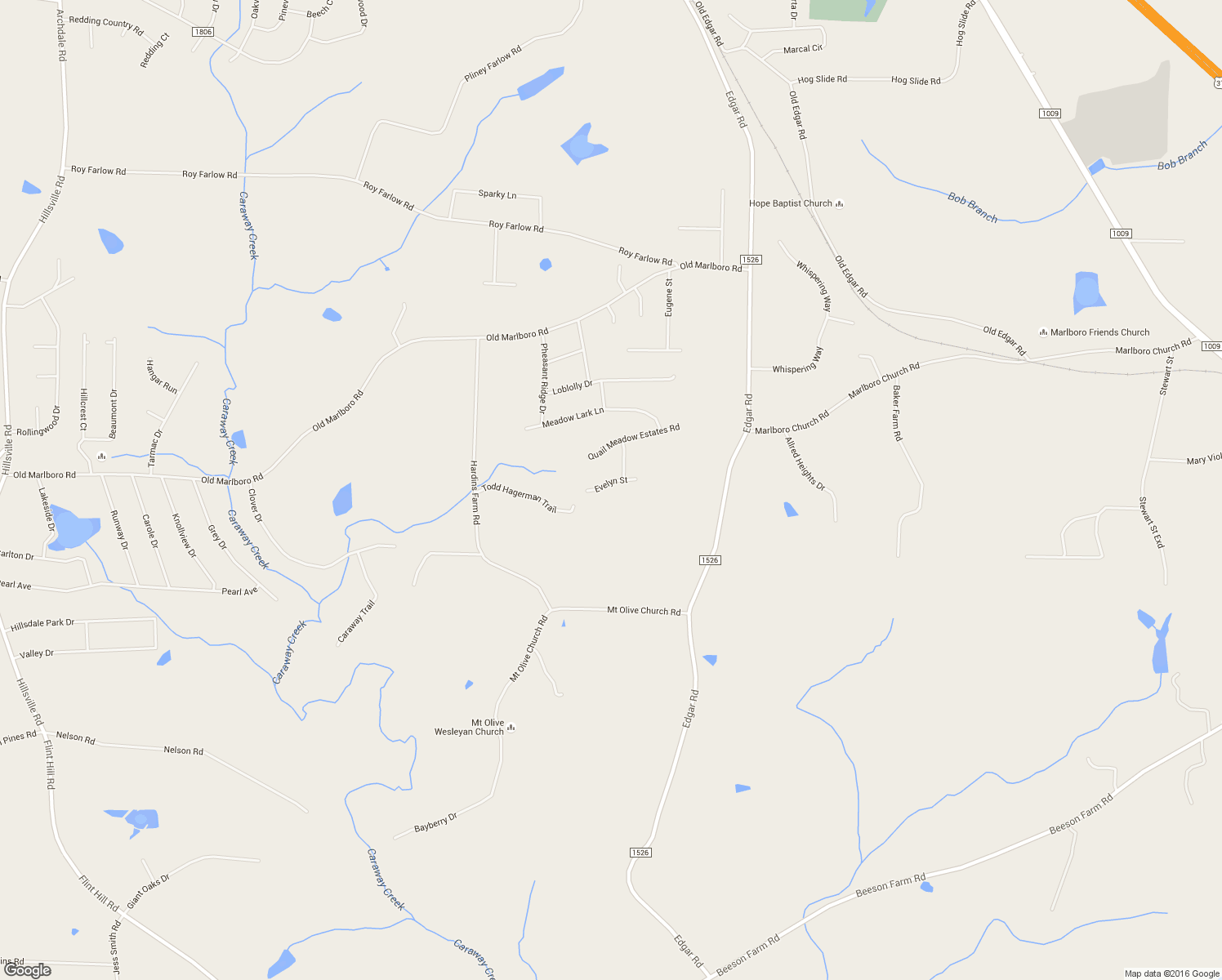 map of restaurants, bars, coffee shops, grocery stores, and more near 3253 Evelyn Street in Sophia