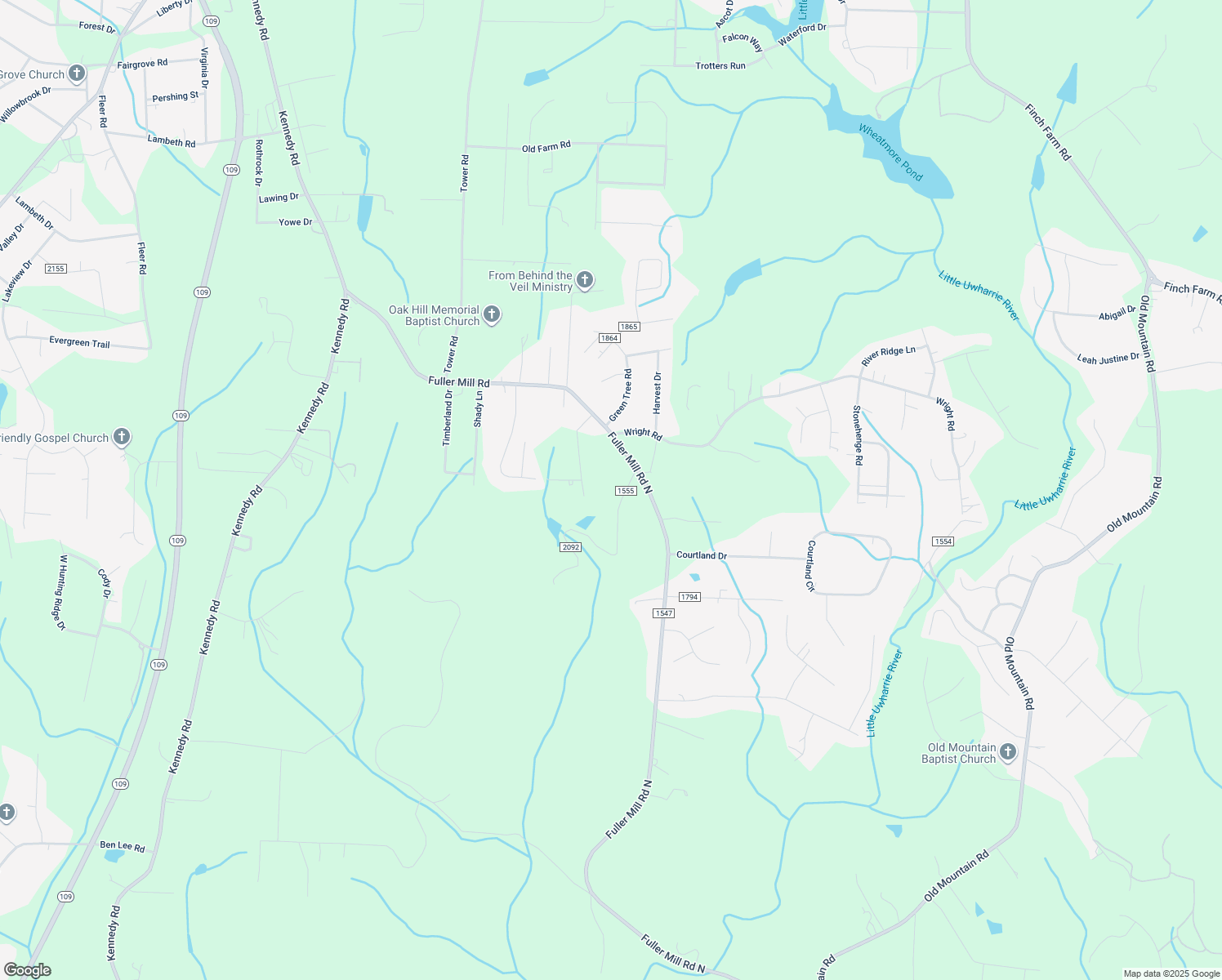 map of restaurants, bars, coffee shops, grocery stores, and more near 2853 Gumwood Road in Thomasville