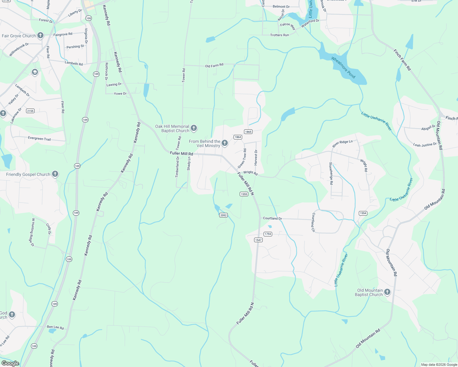map of restaurants, bars, coffee shops, grocery stores, and more near 301 Overlook Drive in Thomasville