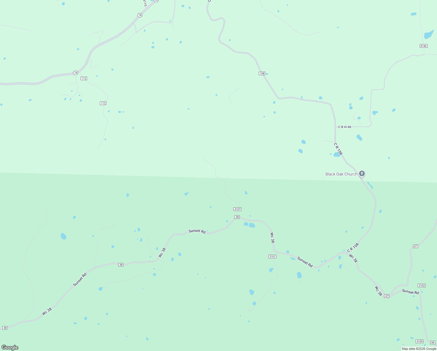 map of restaurants, bars, coffee shops, grocery stores, and more near 17890 C R 4107 in Winslow