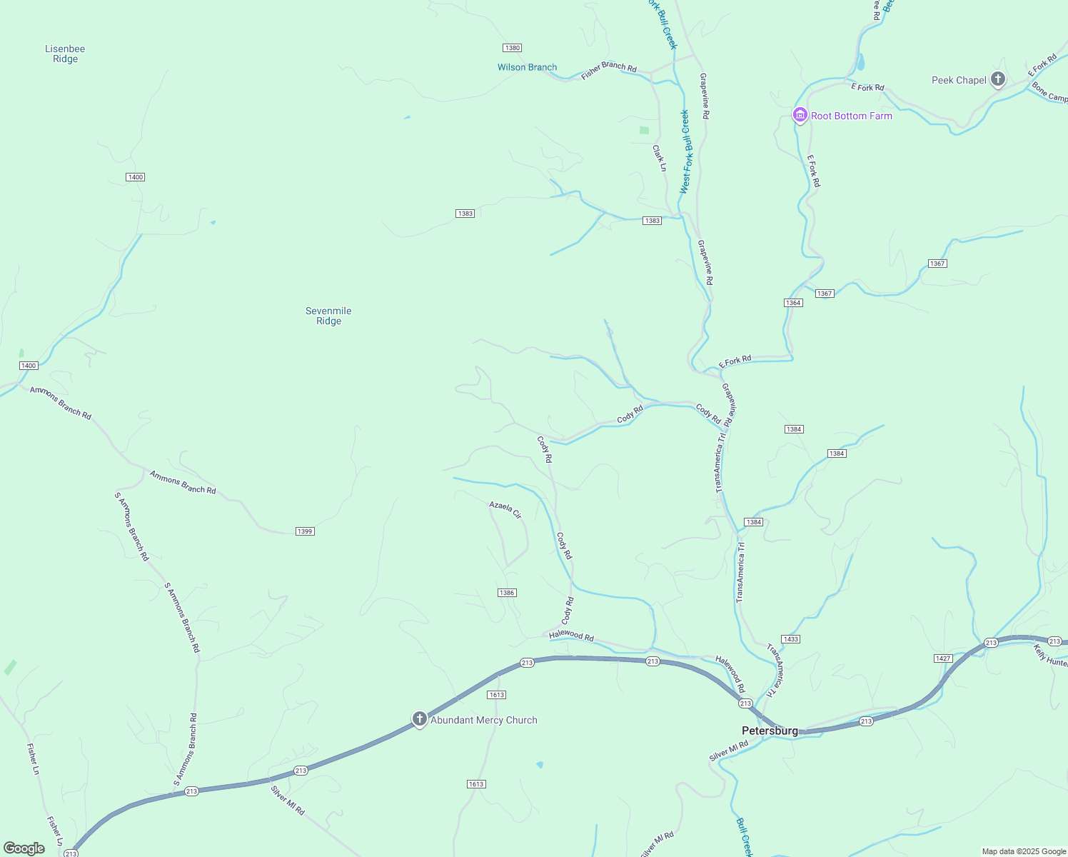 map of restaurants, bars, coffee shops, grocery stores, and more near 767 Cody Road in Marshall