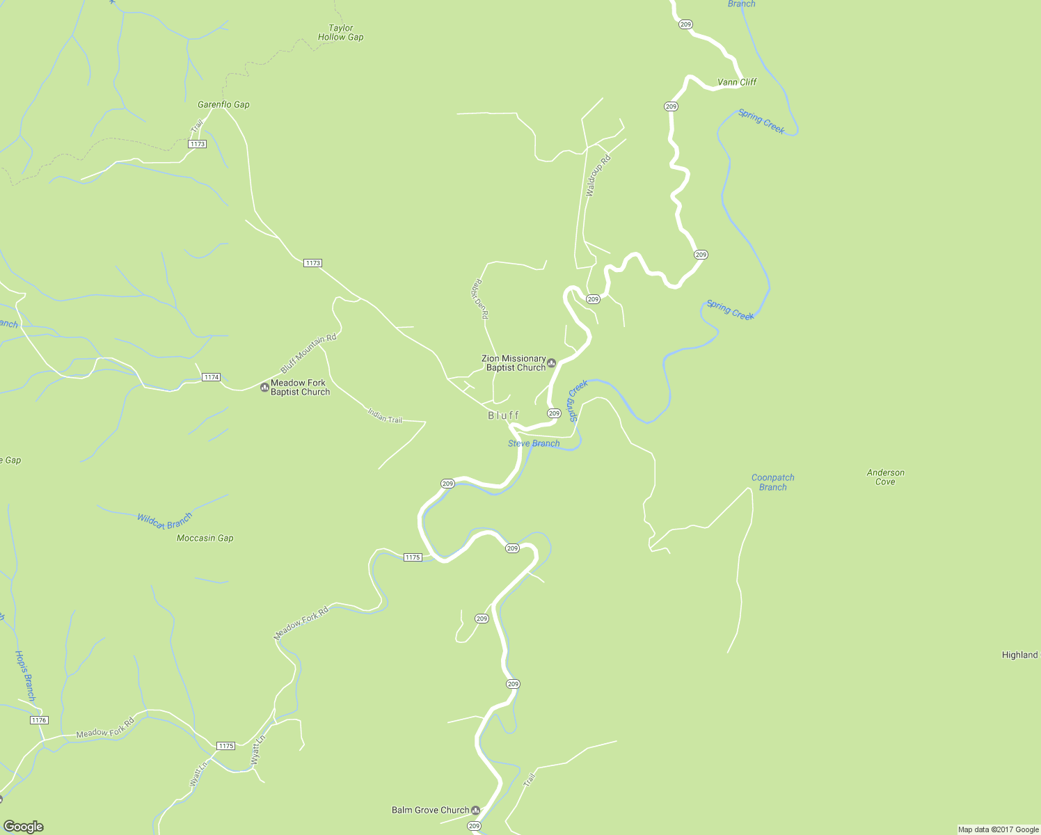 map of restaurants, bars, coffee shops, grocery stores, and more near 10 Gorenflo Gap Road in Hot Springs