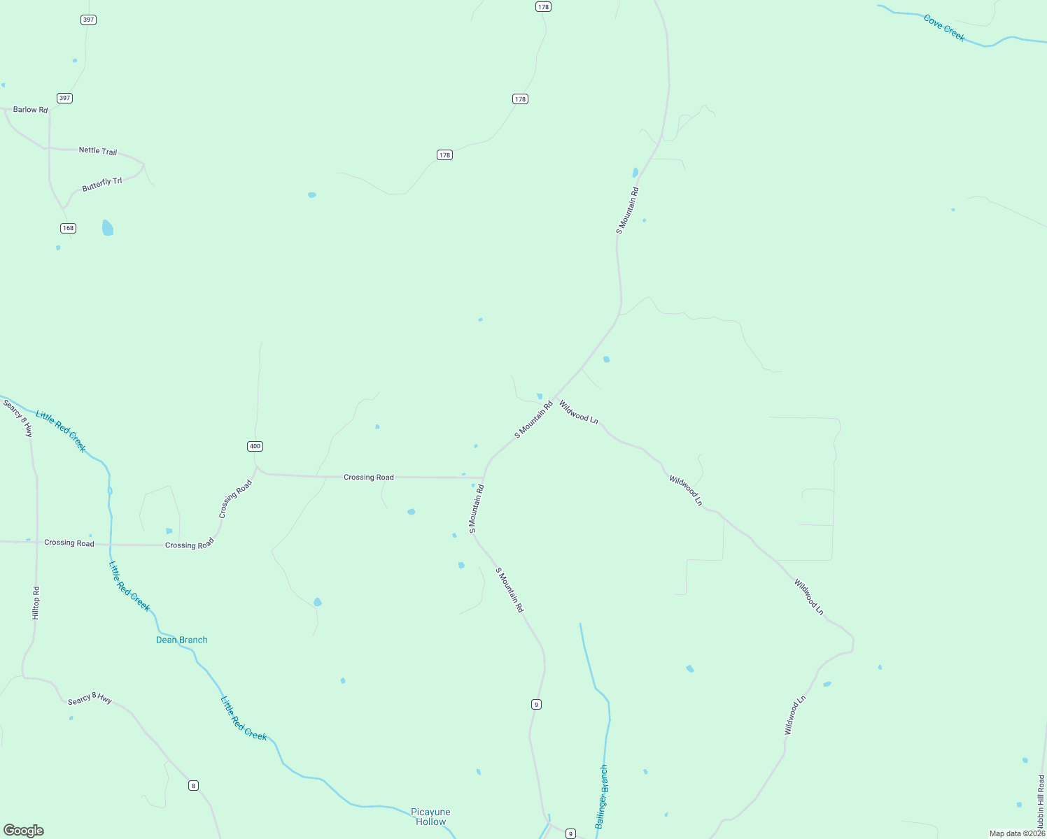 map of restaurants, bars, coffee shops, grocery stores, and more near South Mountain Road in Marshall