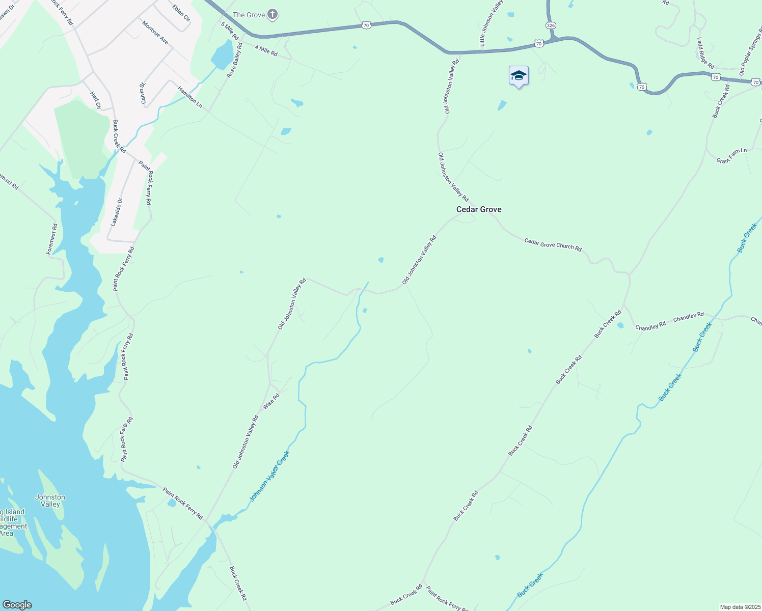 map of restaurants, bars, coffee shops, grocery stores, and more near 519 Old Johnston Valley Road in Kingston