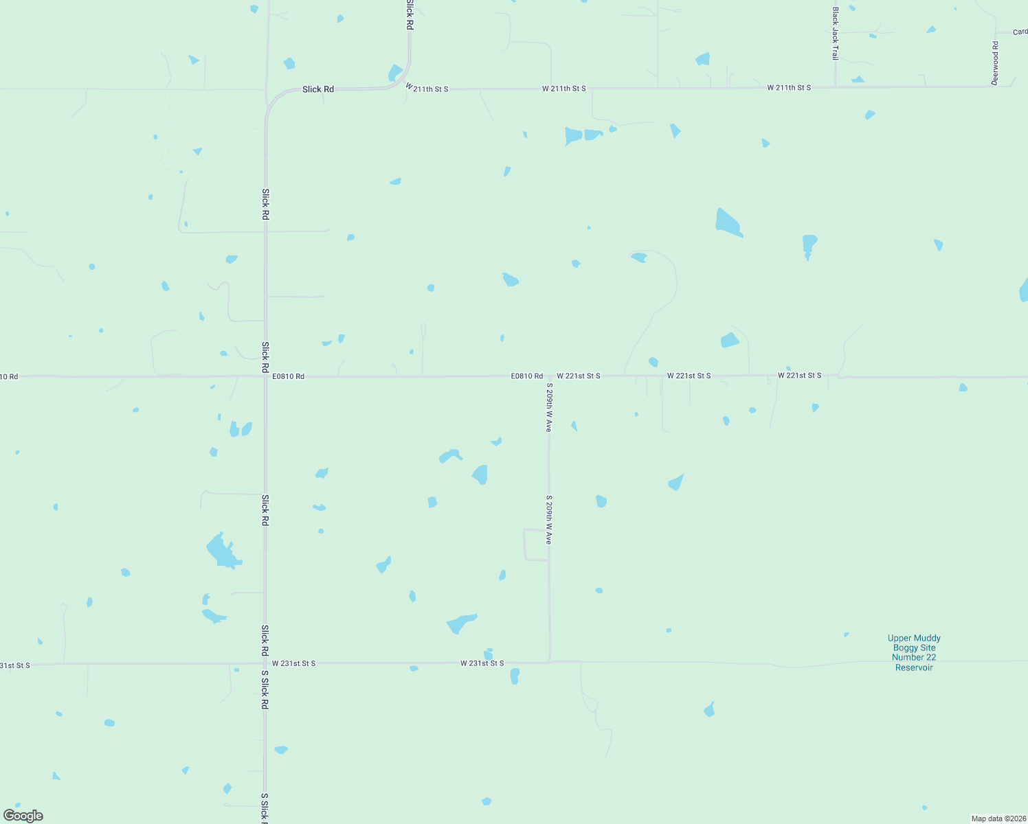 map of restaurants, bars, coffee shops, grocery stores, and more near 21098 W 221st Street South in Kellyville