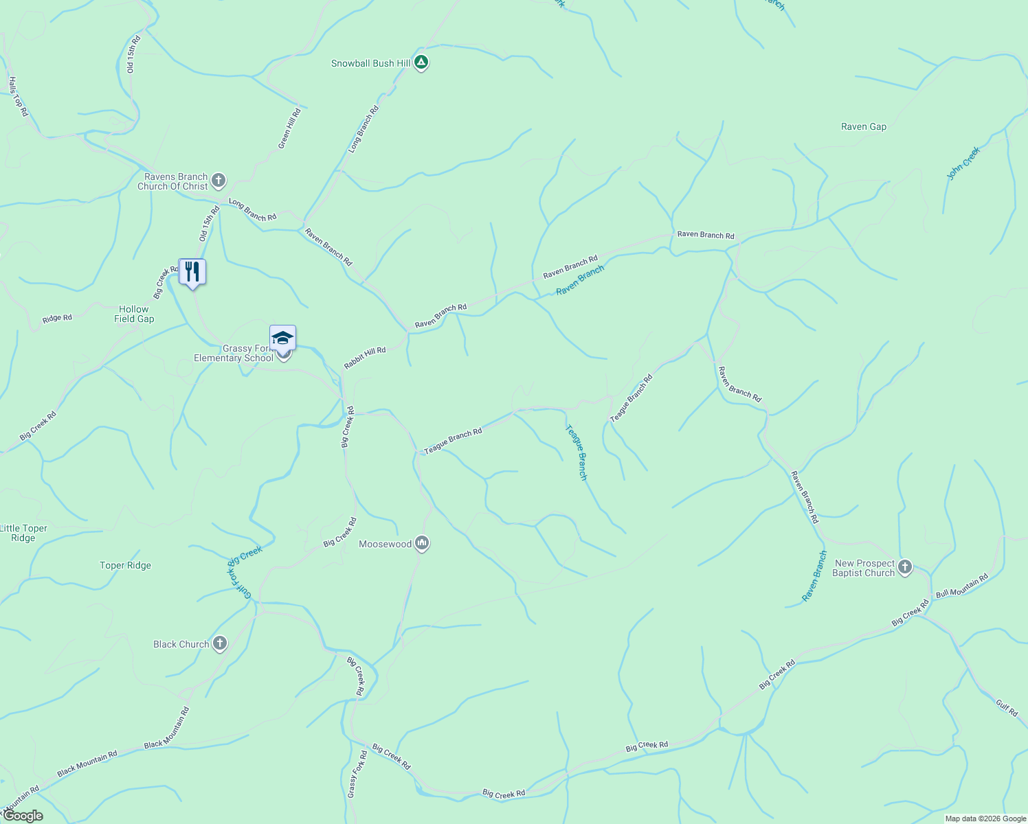 map of restaurants, bars, coffee shops, grocery stores, and more near 4800 Teague Branch Road in Del Rio
