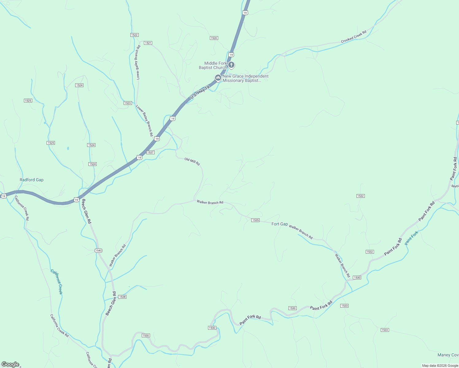 map of restaurants, bars, coffee shops, grocery stores, and more near 152 Spicewood Trail in Mars Hill