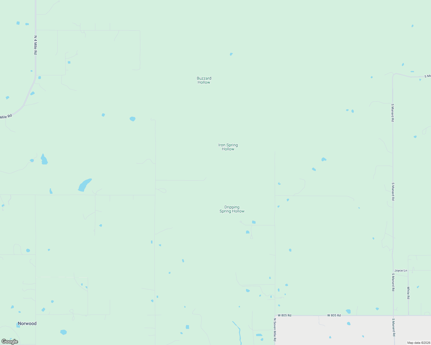 map of restaurants, bars, coffee shops, grocery stores, and more near 22864 North 6 Mile Road in Fort Gibson