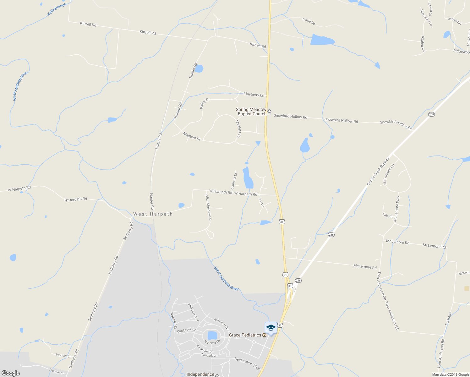 map of restaurants, bars, coffee shops, grocery stores, and more near 1600 Diamond Drive in Franklin
