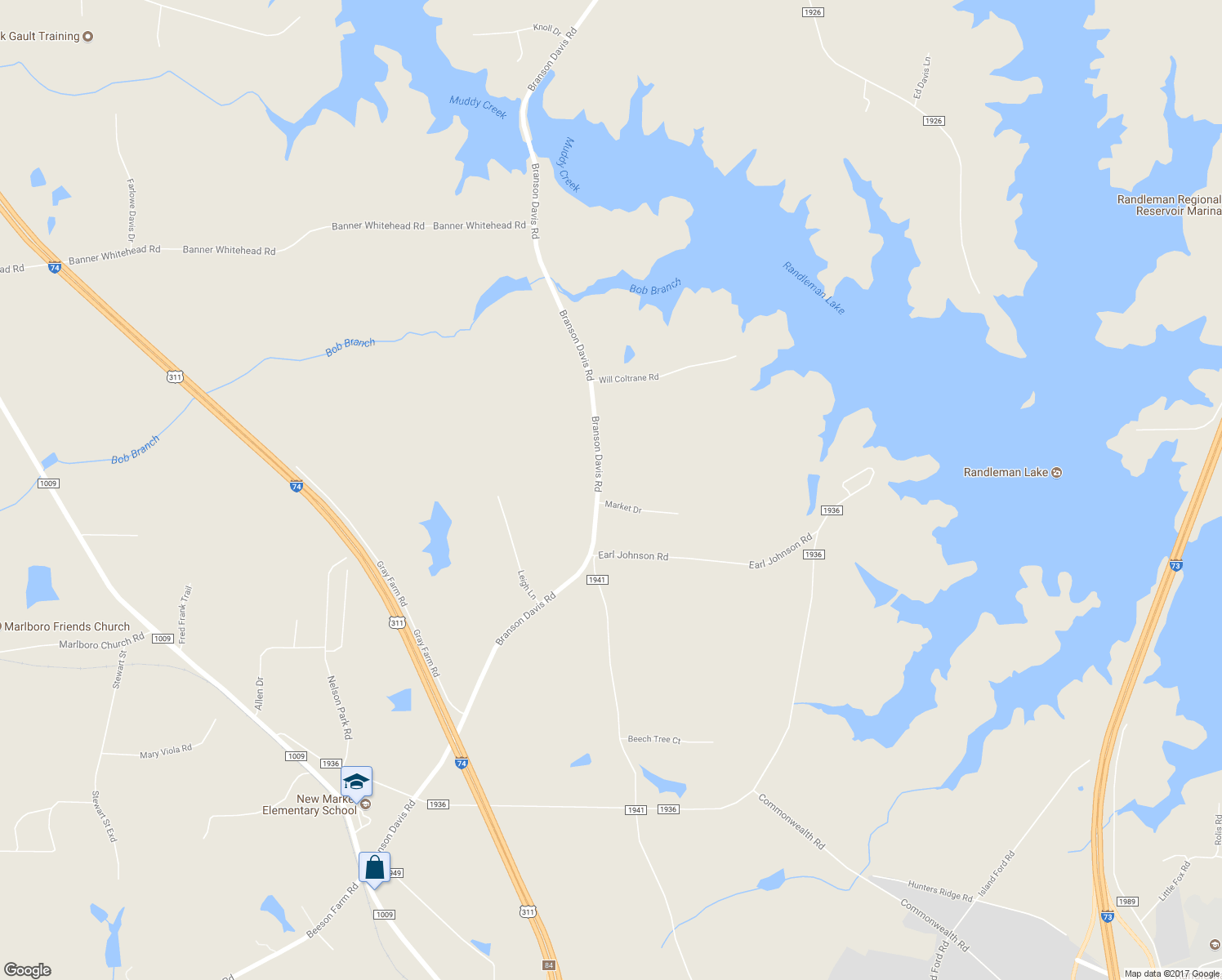 map of restaurants, bars, coffee shops, grocery stores, and more near 5316 Branson Davis Road in Sophia