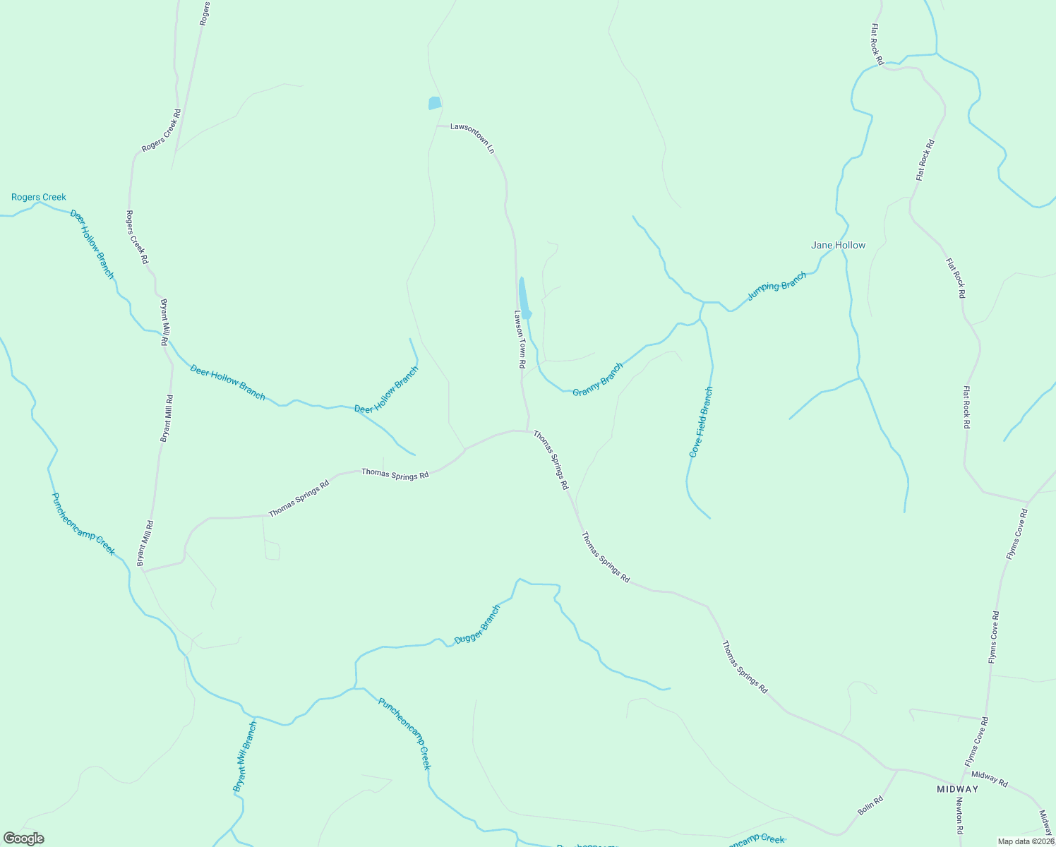 map of restaurants, bars, coffee shops, grocery stores, and more near 415 Lawson Town Road in Crossville