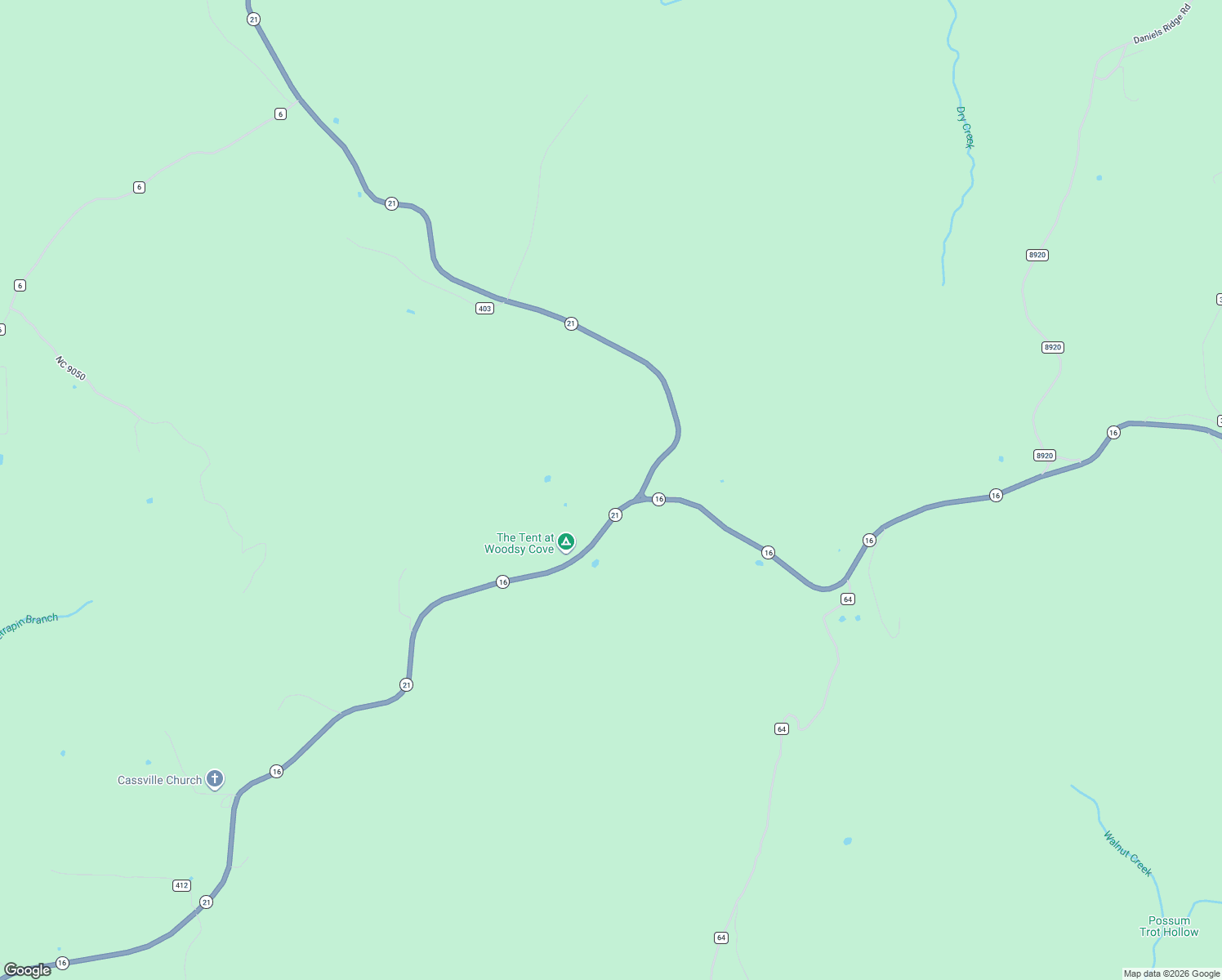 map of restaurants, bars, coffee shops, grocery stores, and more near 14523 Arkansas 16 in Deer
