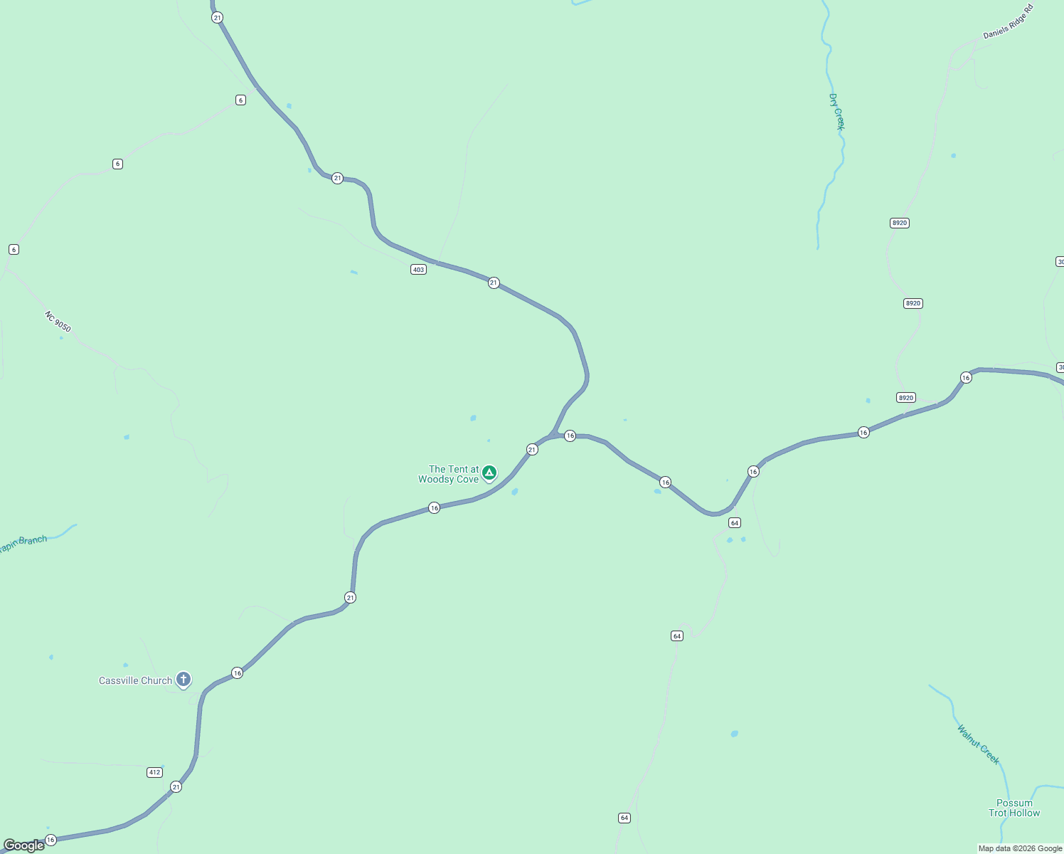 map of restaurants, bars, coffee shops, grocery stores, and more near 14523 Arkansas 16 in Deer