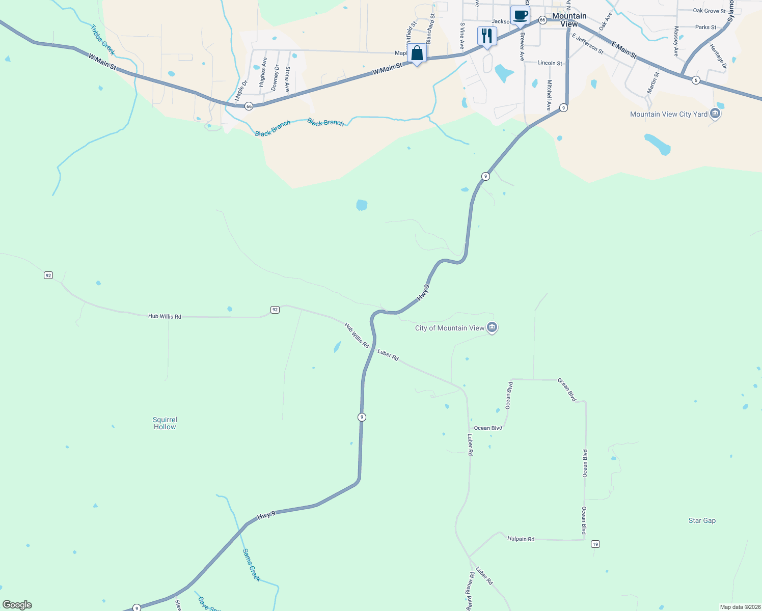 map of restaurants, bars, coffee shops, grocery stores, and more near 182 Herst Road in Mountain View
