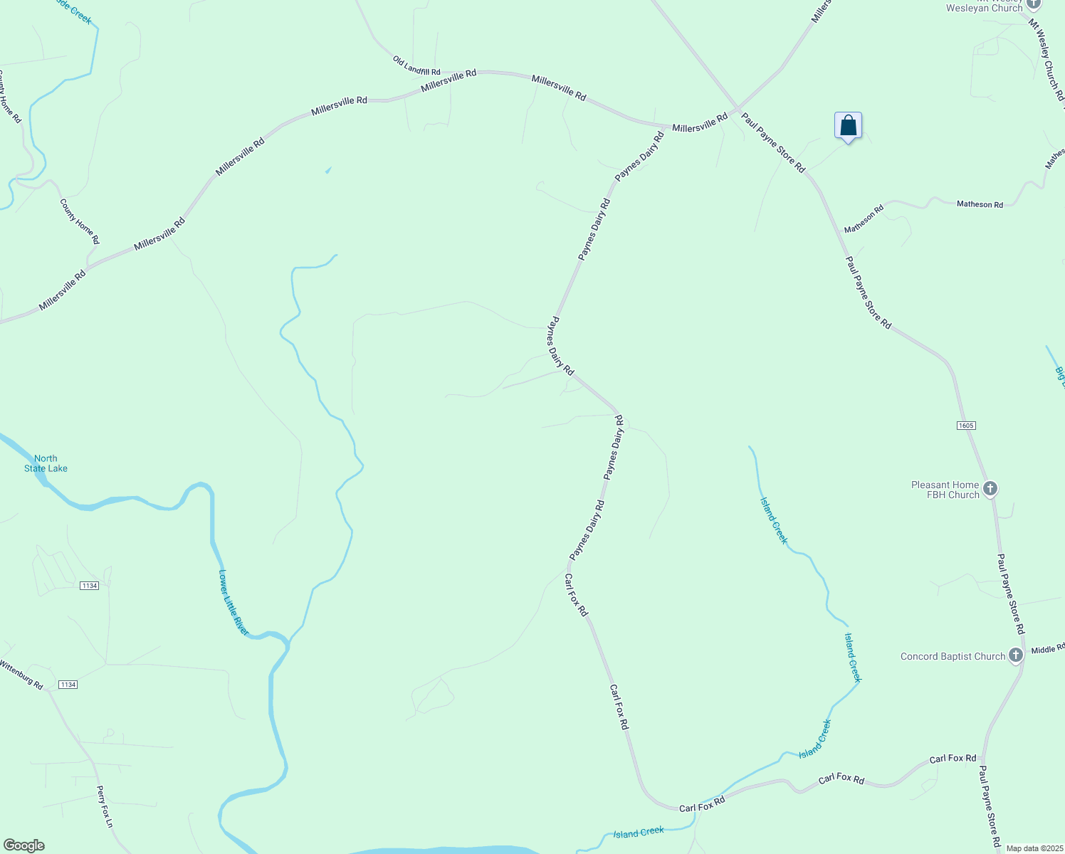 map of restaurants, bars, coffee shops, grocery stores, and more near 298 R and R Lane in Taylorsville