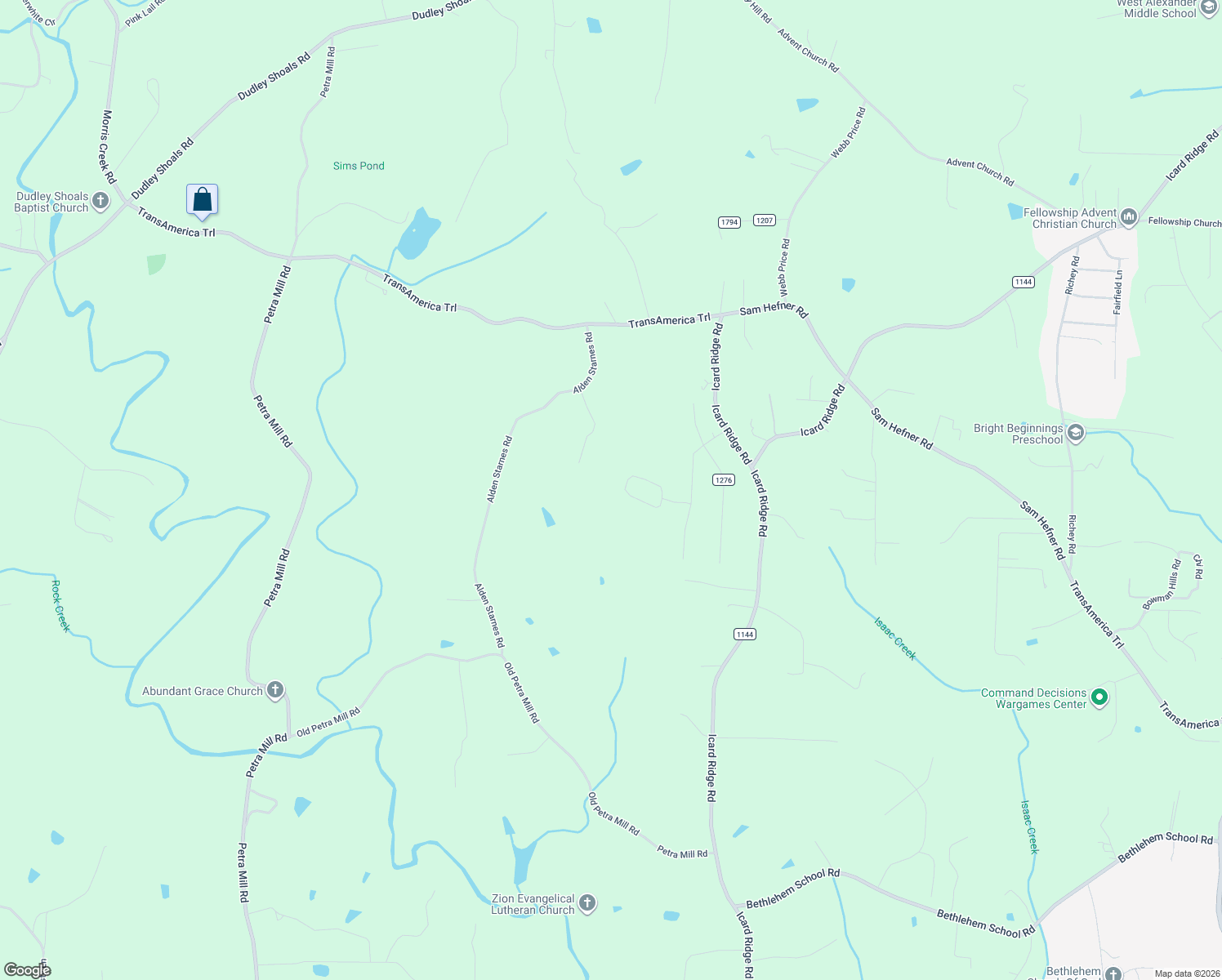 map of restaurants, bars, coffee shops, grocery stores, and more near 6460 Ridgeview Circle in Granite Falls