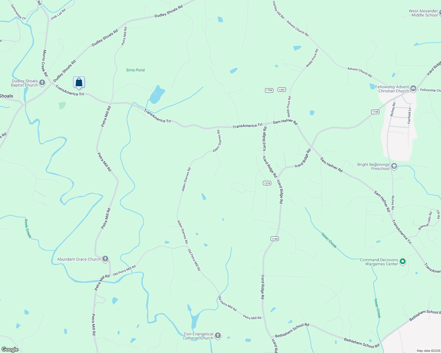 map of restaurants, bars, coffee shops, grocery stores, and more near 3006 Ida Drive in Granite Falls