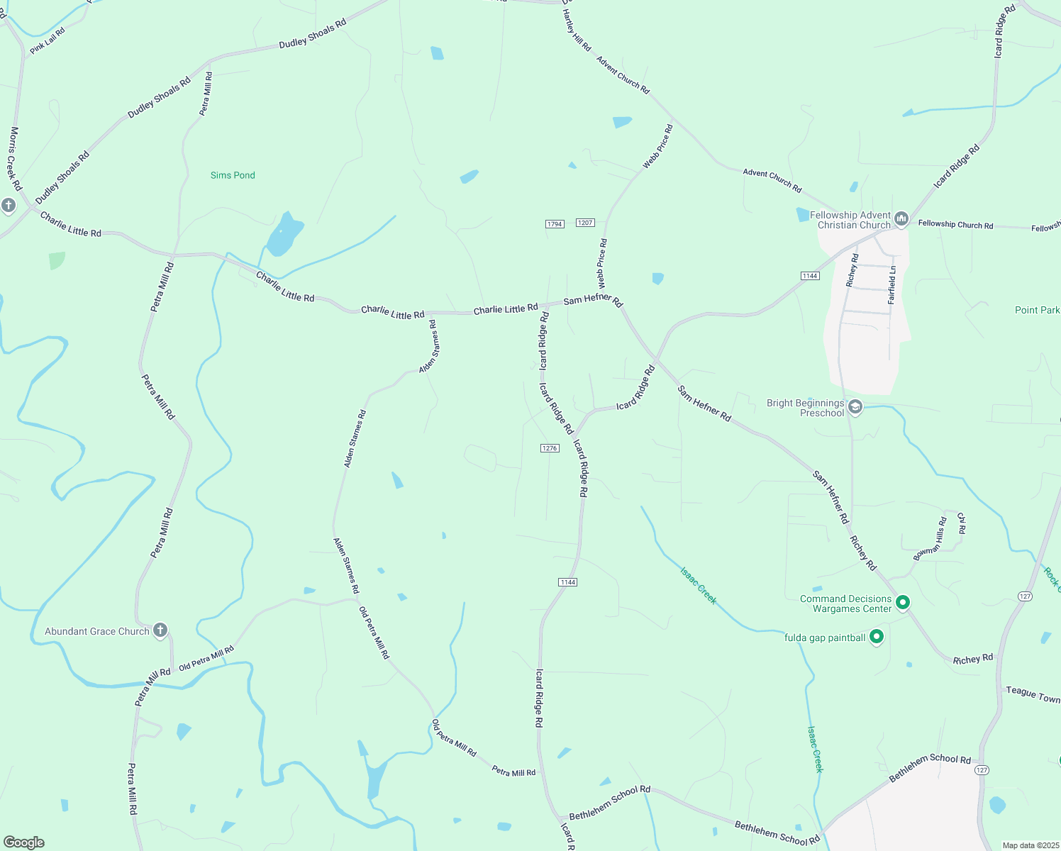 map of restaurants, bars, coffee shops, grocery stores, and more near in Taylorsville