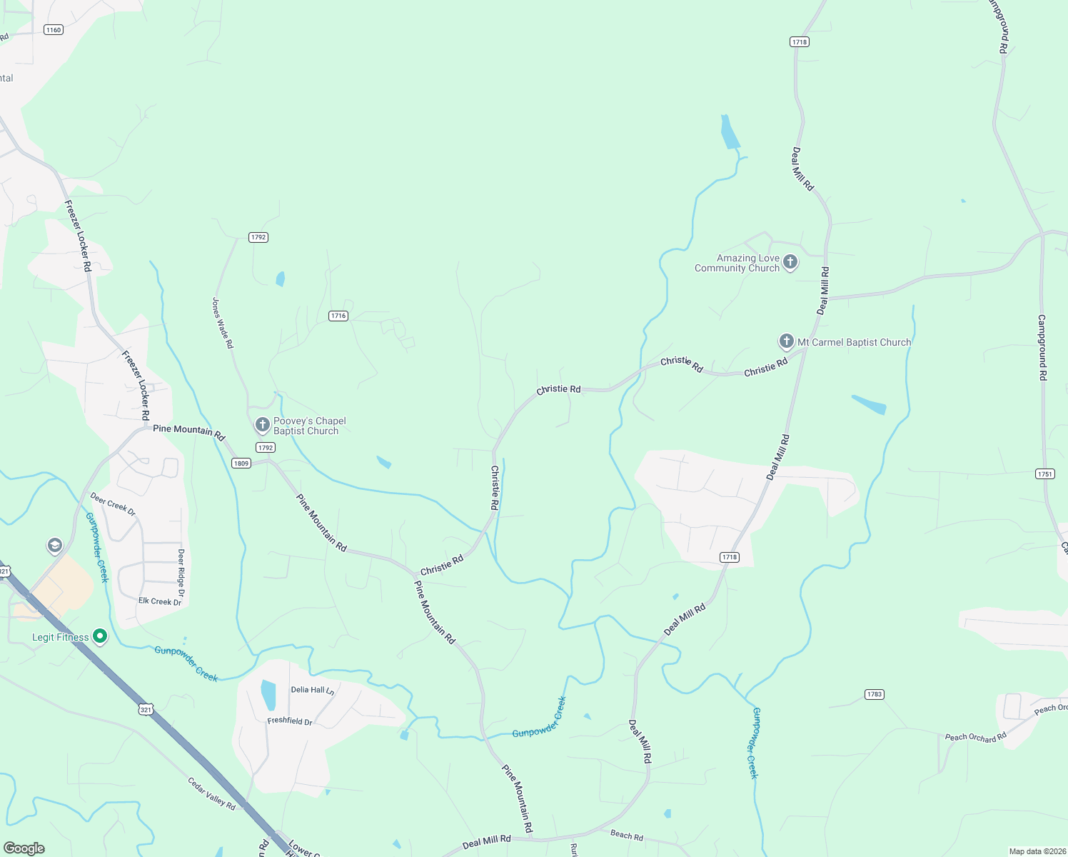 map of restaurants, bars, coffee shops, grocery stores, and more near 3306 Christie Road in Hudson