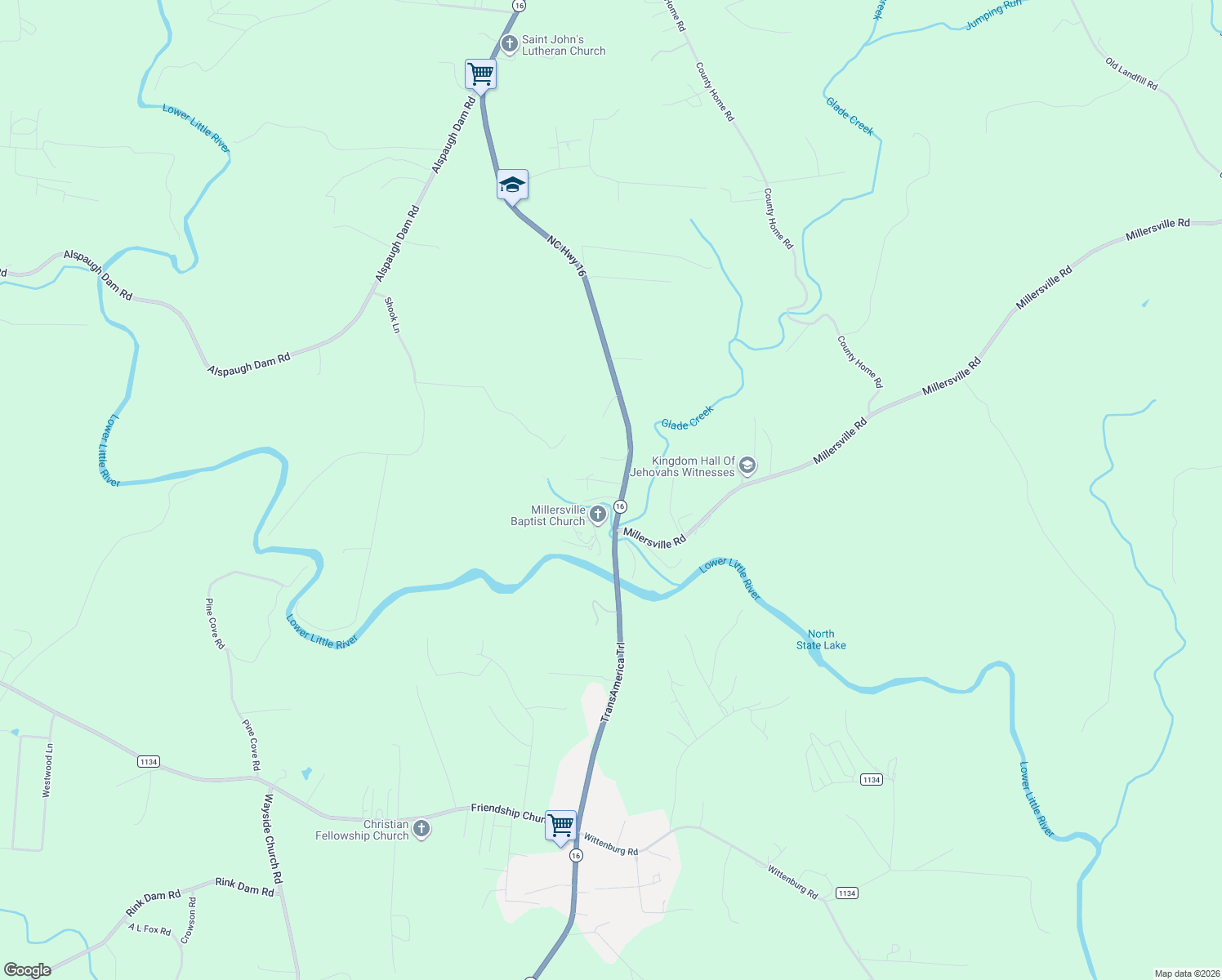 map of restaurants, bars, coffee shops, grocery stores, and more near 50 Hines Farm Road in Township of Taylorsville