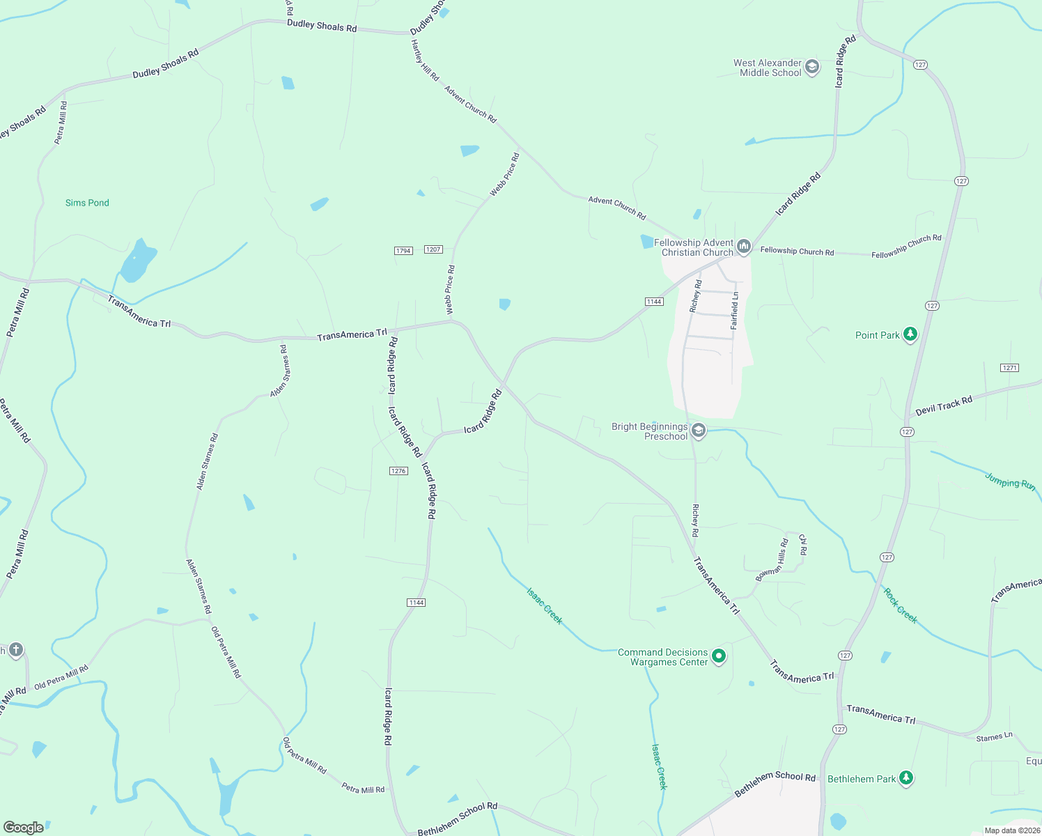 map of restaurants, bars, coffee shops, grocery stores, and more near 20 Old Schoolhouse Road in Township of Taylorsville