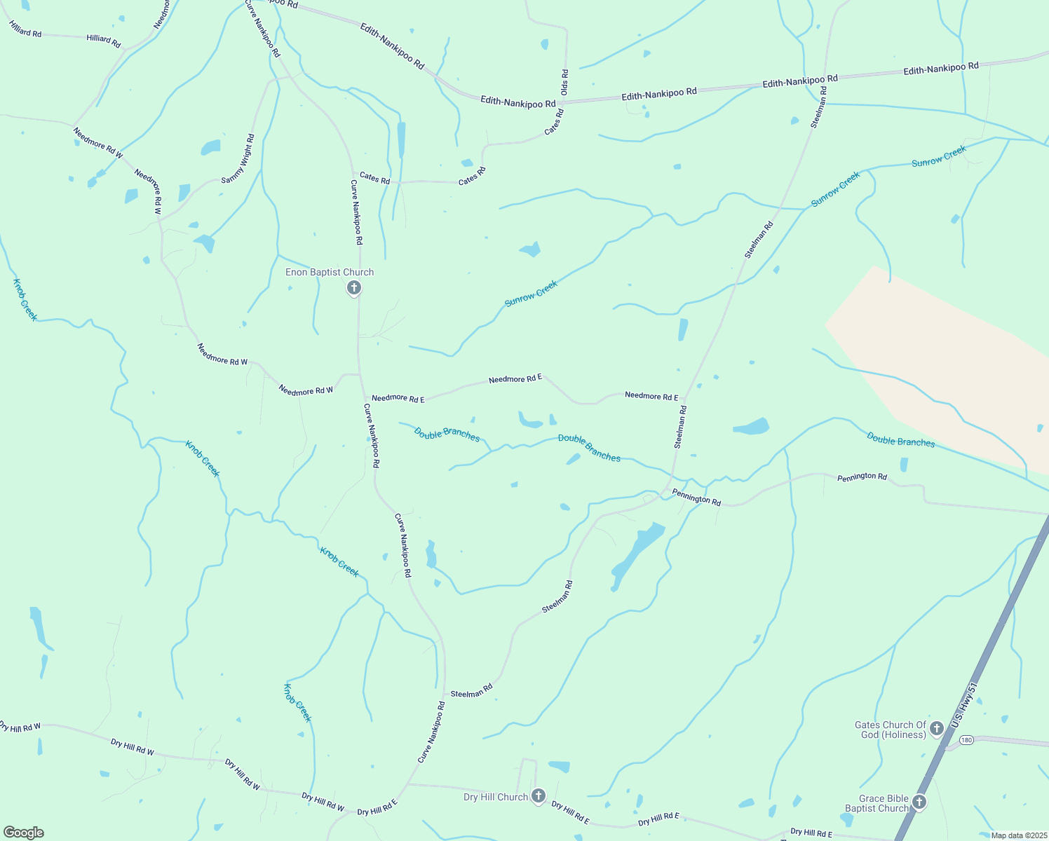 map of restaurants, bars, coffee shops, grocery stores, and more near in Halls