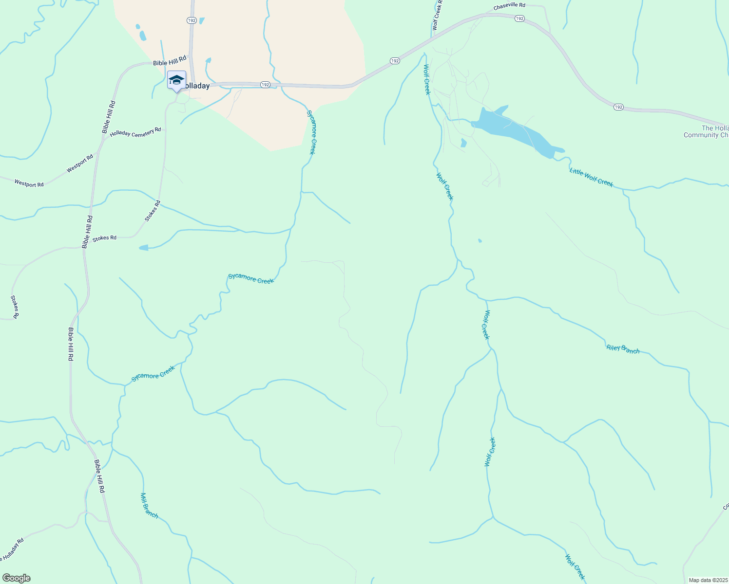 map of restaurants, bars, coffee shops, grocery stores, and more near in Holladay