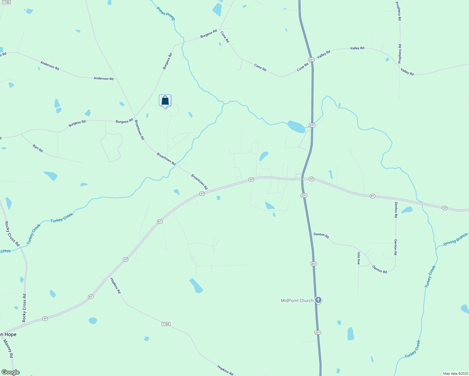 map of restaurants, bars, coffee shops, grocery stores, and more near 10189 West Nc 97 in Middlesex