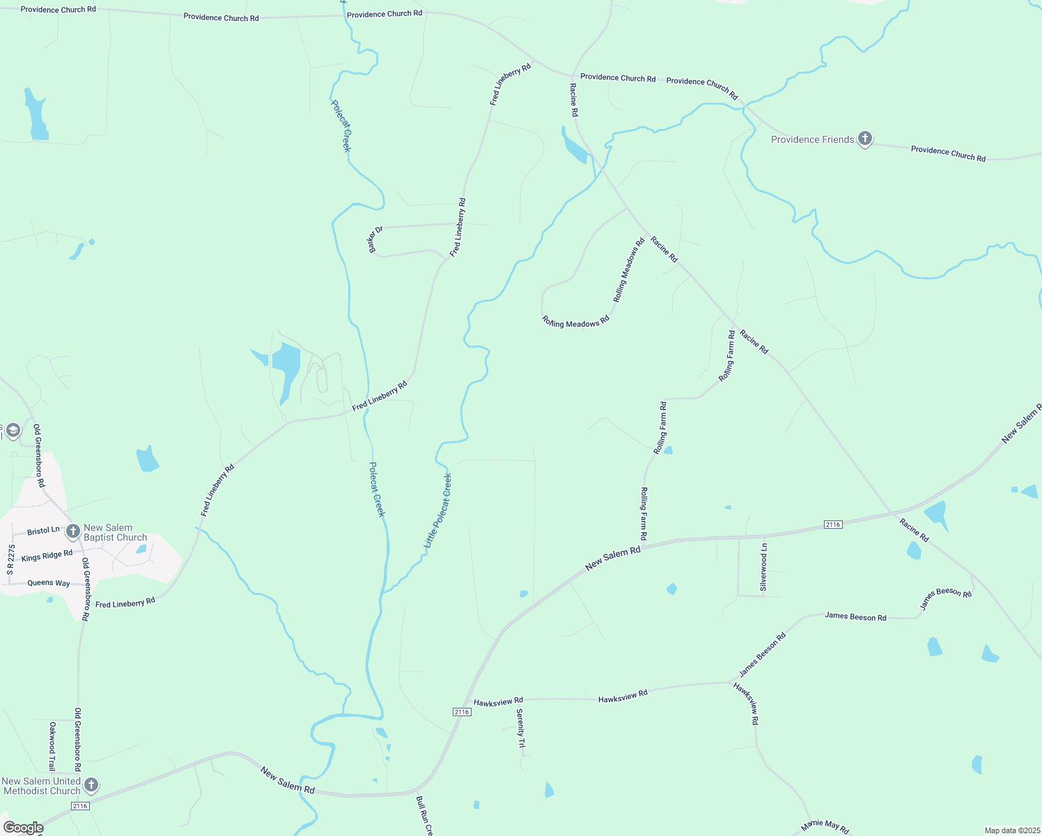 map of restaurants, bars, coffee shops, grocery stores, and more near 4991 Irvin Country Road in Randleman