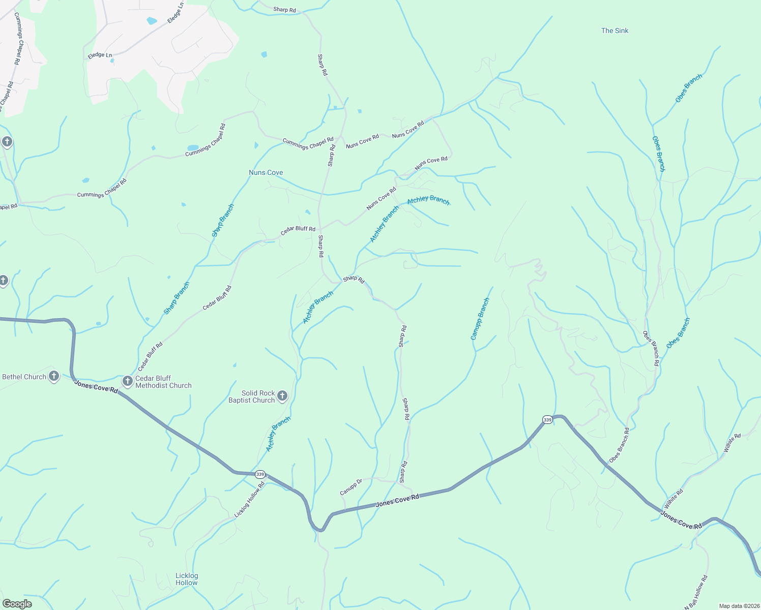 map of restaurants, bars, coffee shops, grocery stores, and more near 925 Sharp Road in Sevierville