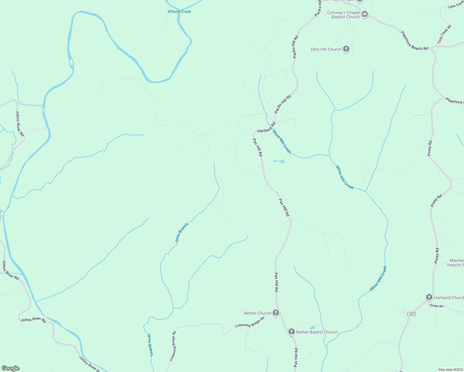 map of restaurants, bars, coffee shops, grocery stores, and more near 2043 Robert Drive in Morganton