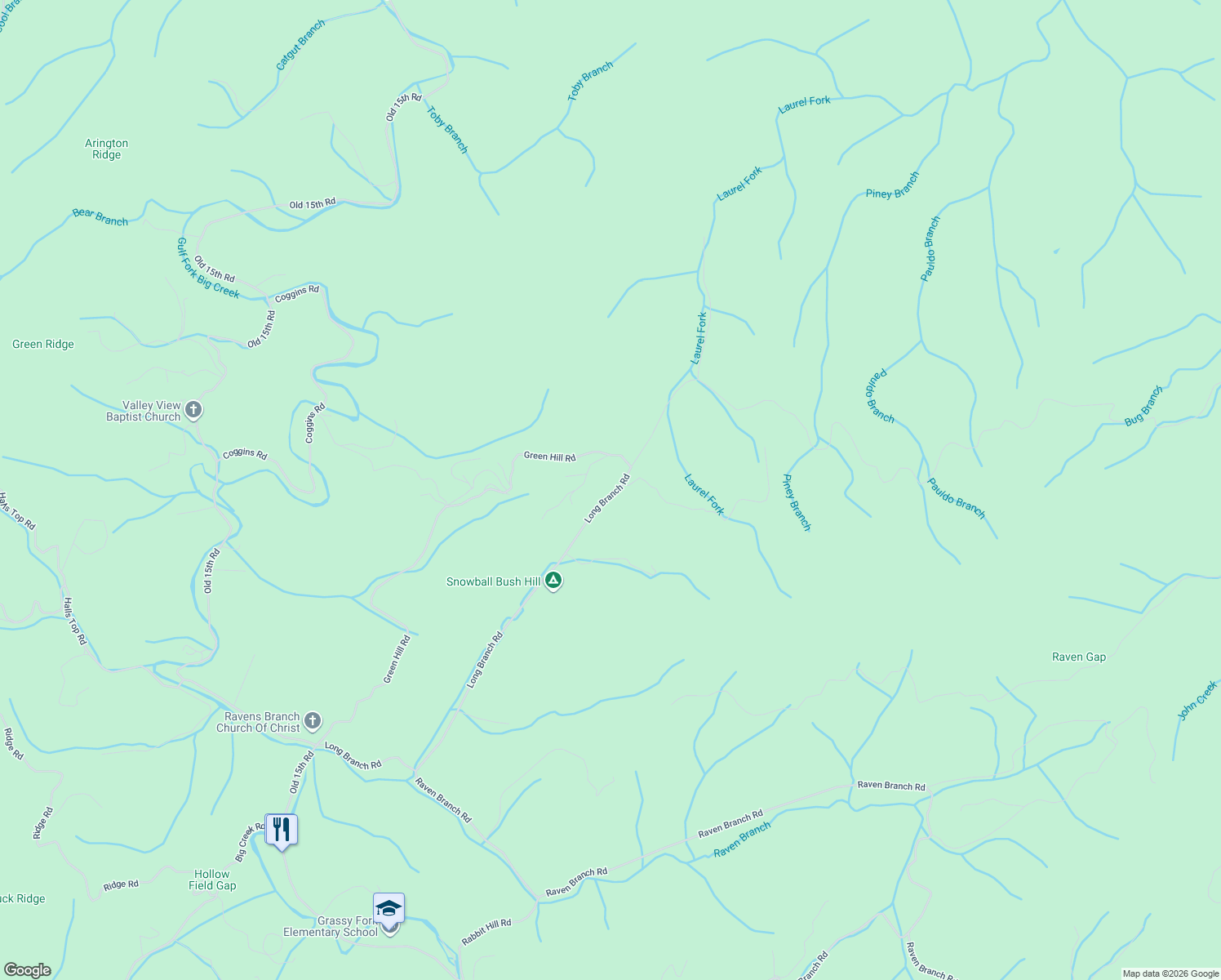map of restaurants, bars, coffee shops, grocery stores, and more near 2435 Long Branch Road in Del Rio