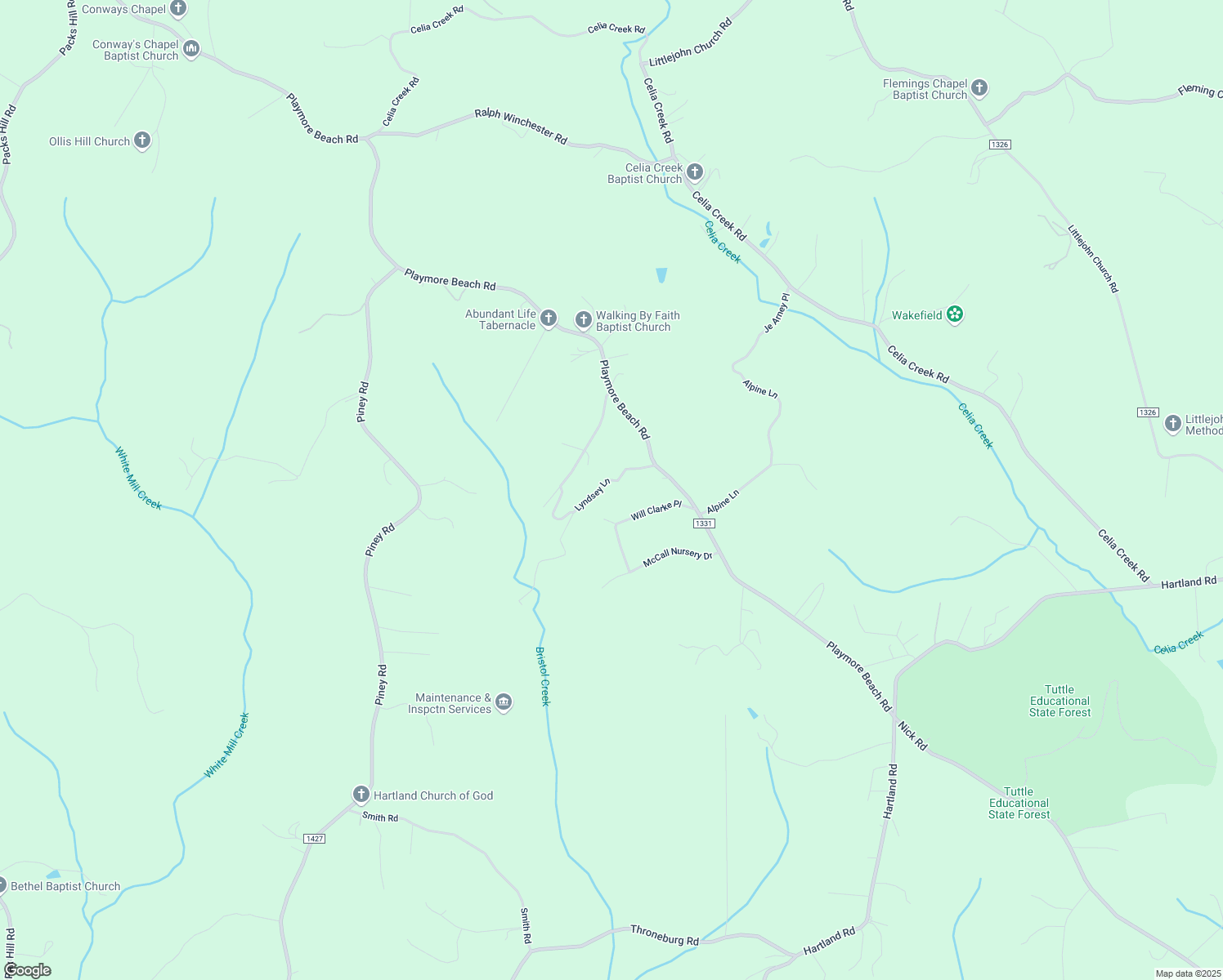 map of restaurants, bars, coffee shops, grocery stores, and more near 2859 Will Clark Place in Morganton