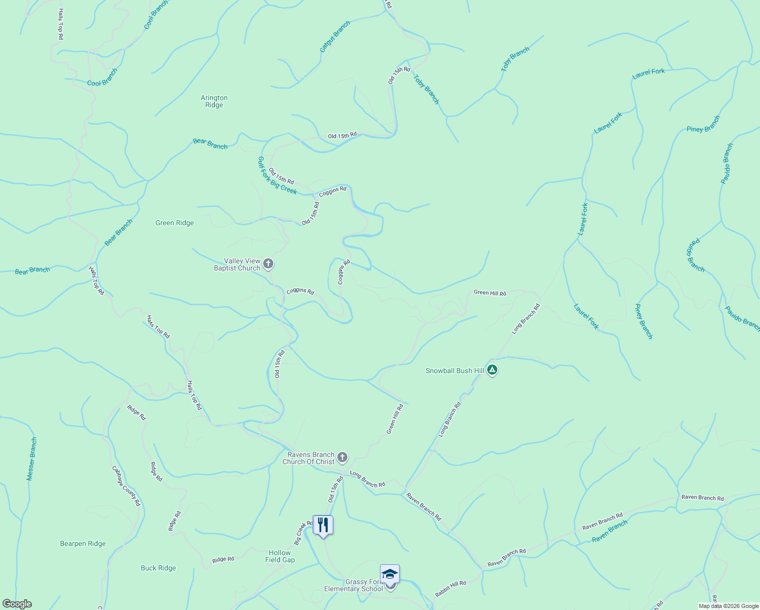 map of restaurants, bars, coffee shops, grocery stores, and more near 2665 Green Hill Rd in Del Rio