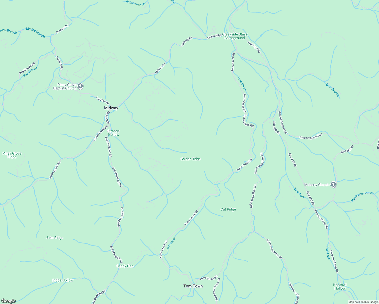 map of restaurants, bars, coffee shops, grocery stores, and more near 410 Seay Hollow Rd in Cocke
