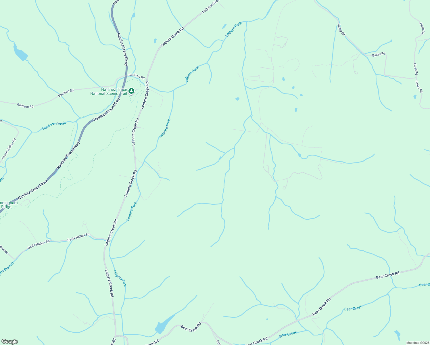 map of restaurants, bars, coffee shops, grocery stores, and more near 3403 Sweeney Hollow Road in Franklin