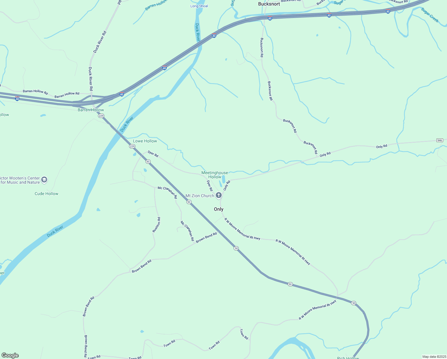 map of restaurants, bars, coffee shops, grocery stores, and more near 2204 Marion Drive in Hickman