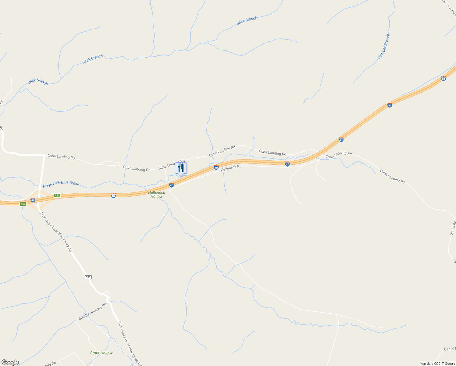 map of restaurants, bars, coffee shops, grocery stores, and more near 787 Hellsneck Road in Waverly