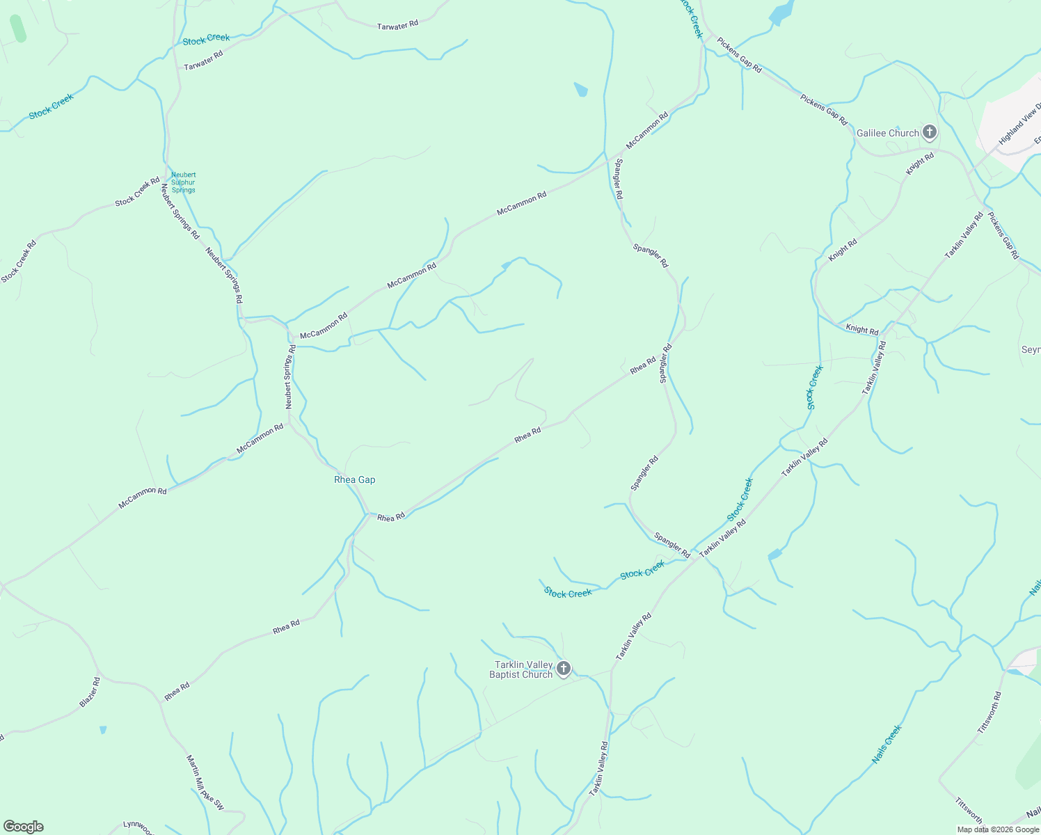 map of restaurants, bars, coffee shops, grocery stores, and more near 1327 Rhea Road in Knoxville