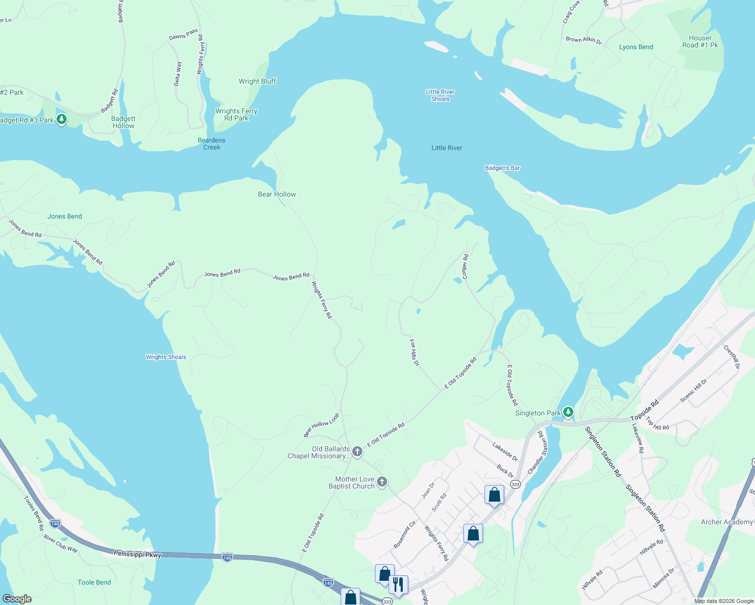 map of restaurants, bars, coffee shops, grocery stores, and more near 123 Fox Chase Way in Louisville