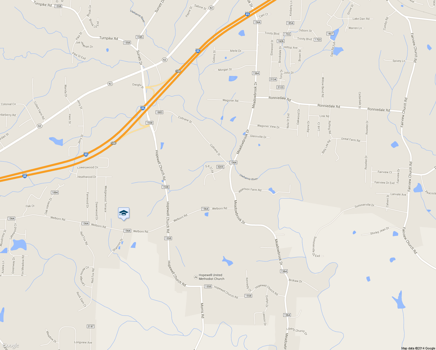 map of restaurants, bars, coffee shops, grocery stores, and more near 4436 Stone Ridge Dr in Trinity