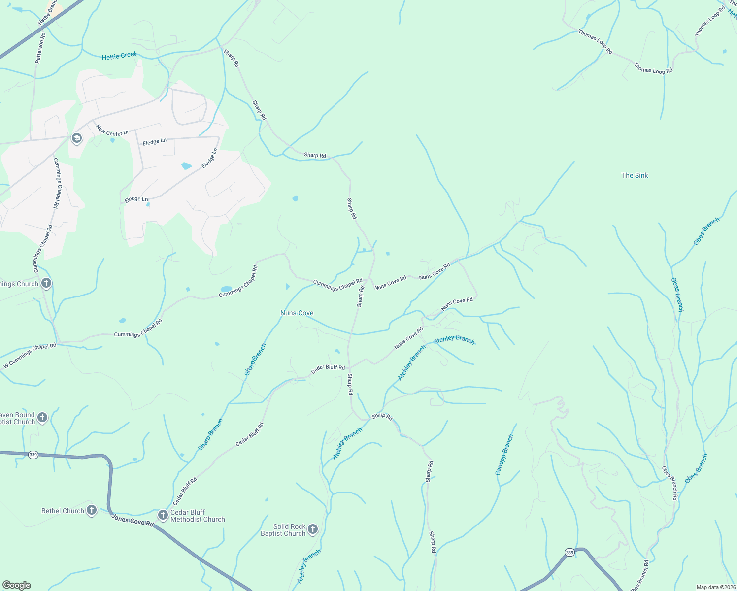 map of restaurants, bars, coffee shops, grocery stores, and more near 724 Sharp Road in Sevierville