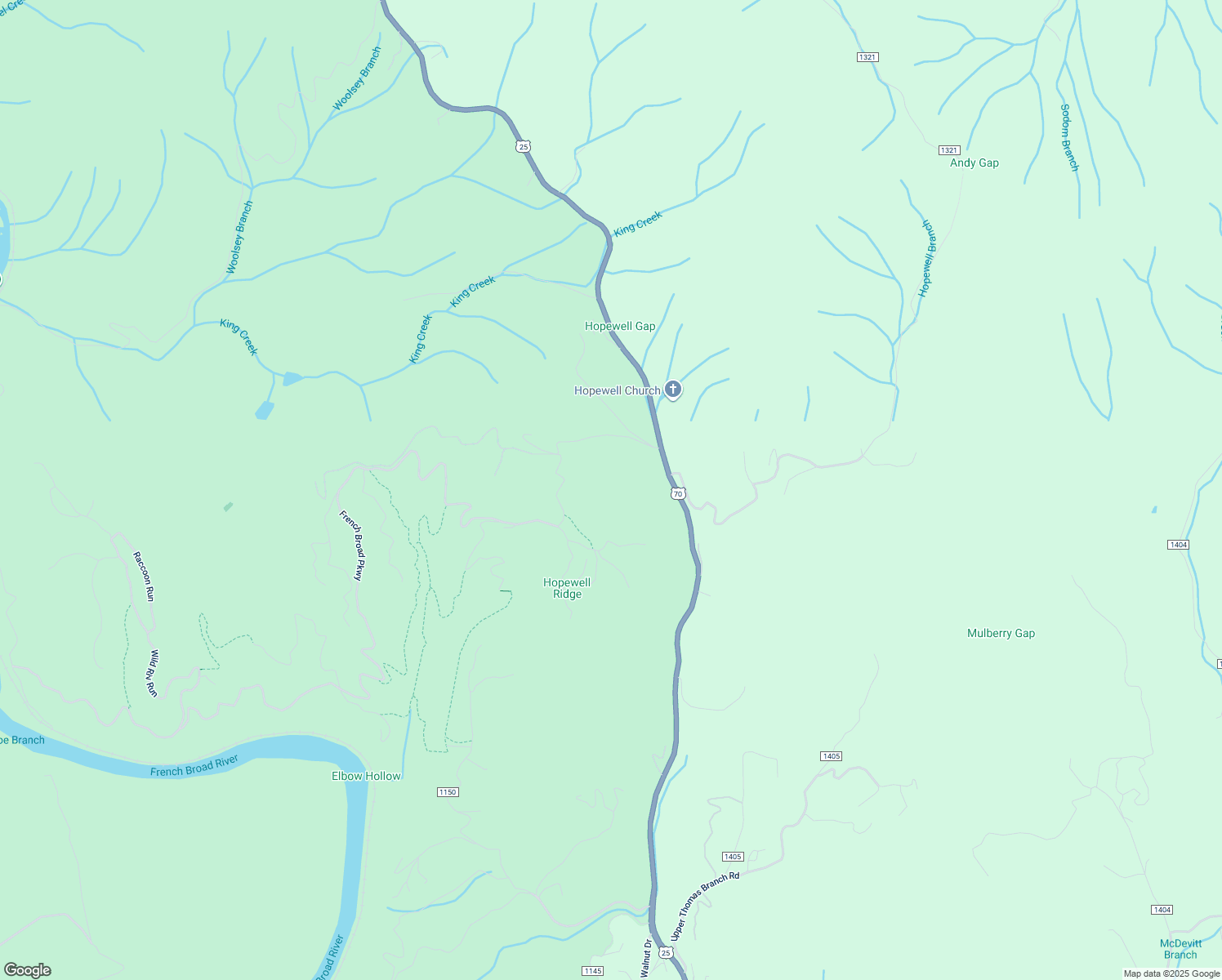 map of restaurants, bars, coffee shops, grocery stores, and more near 12165 US 25-70 Highway in Marshall