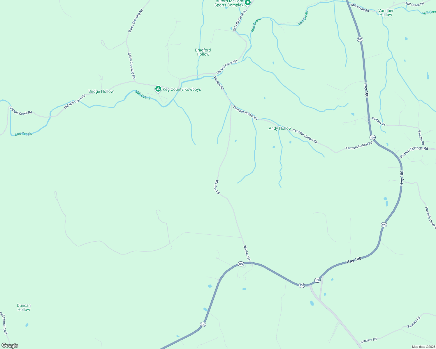 map of restaurants, bars, coffee shops, grocery stores, and more near 5805 Washer Road in Lyles