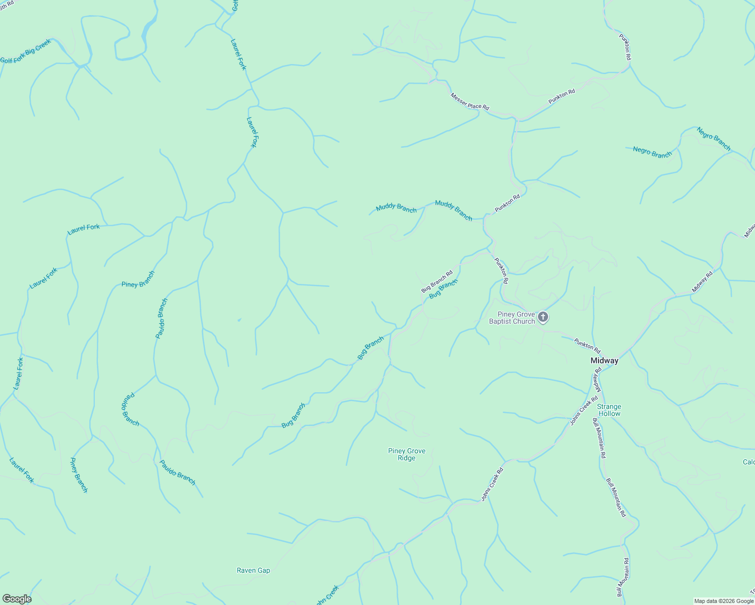 map of restaurants, bars, coffee shops, grocery stores, and more near in Midway